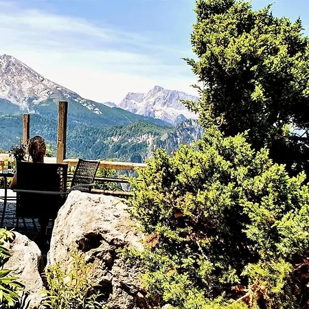 Gipfelnest Mit Separater Terrasse & Panoramablick, Fuer Absolute Nichtraucher Apartamento Schönau am Königssee